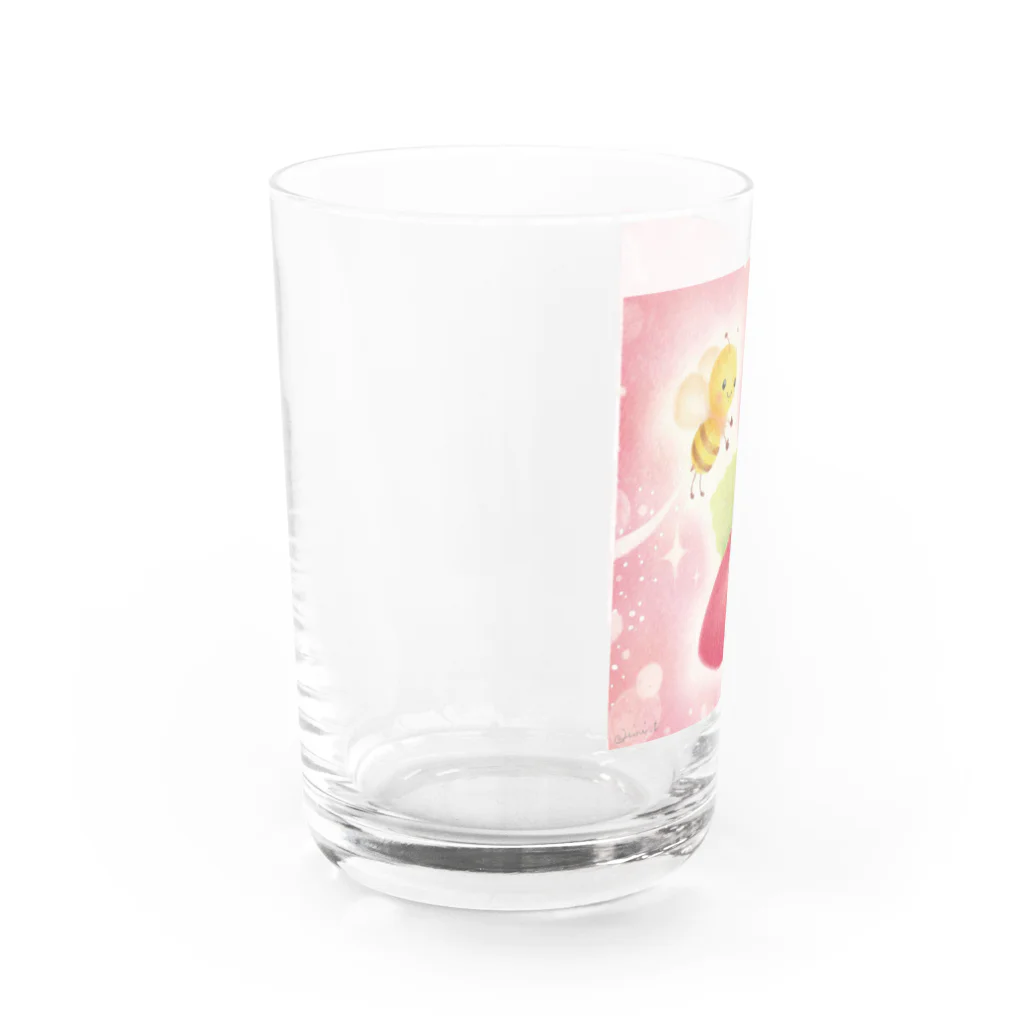 aiart aimiの苺とはちくん Water Glass :left