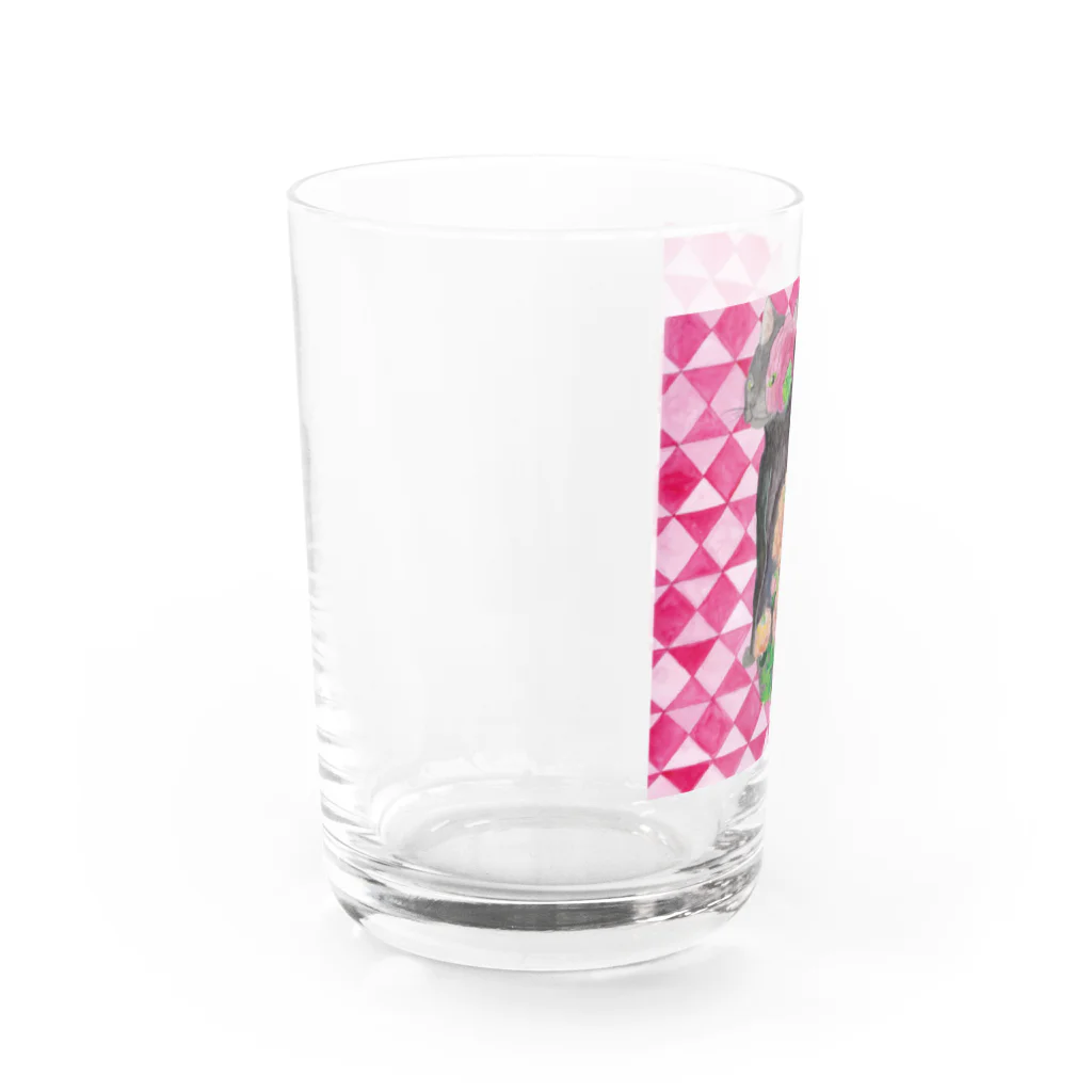 catanorynecoのラニャンキュラス -レイネッテグリーン- Water Glass :left