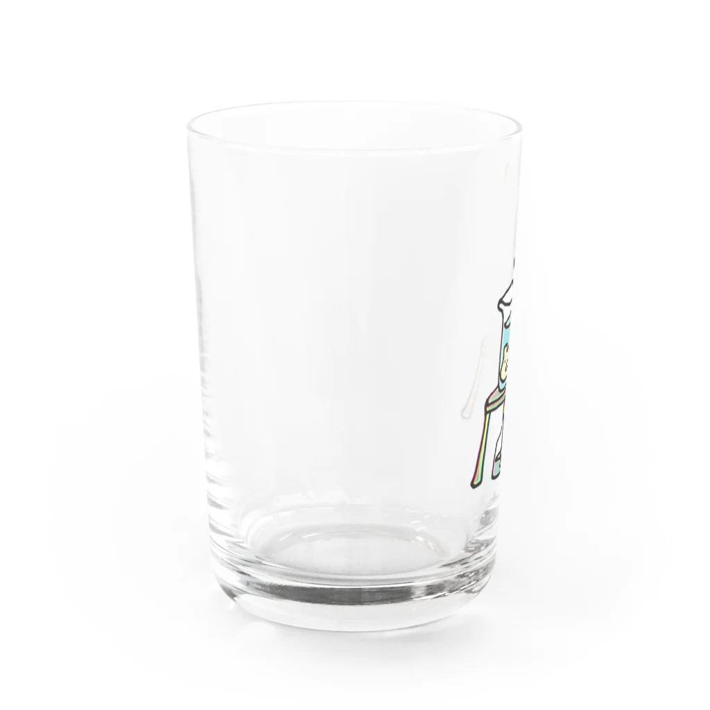 2Dうさぎの2Dうさぎ アルコールランプ 色違い Water Glass :left