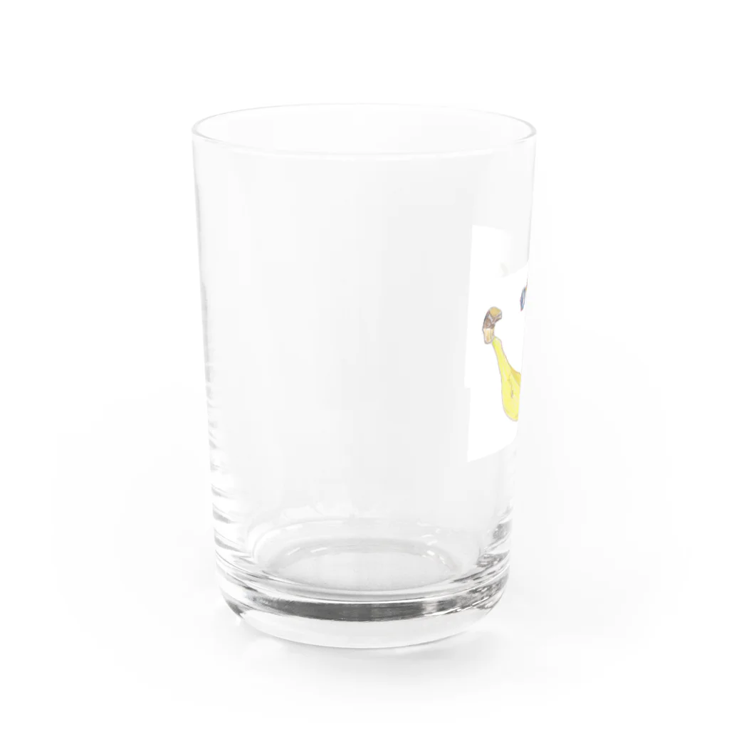 ホームタウンスター　Hometown Star のバナナスマイリー　Banana Smiley Water Glass :left