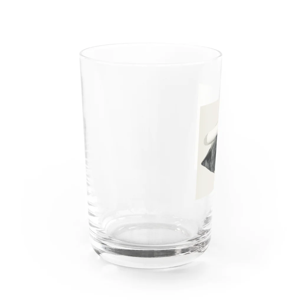 よく寝る甲斐犬のころころ Water Glass :left