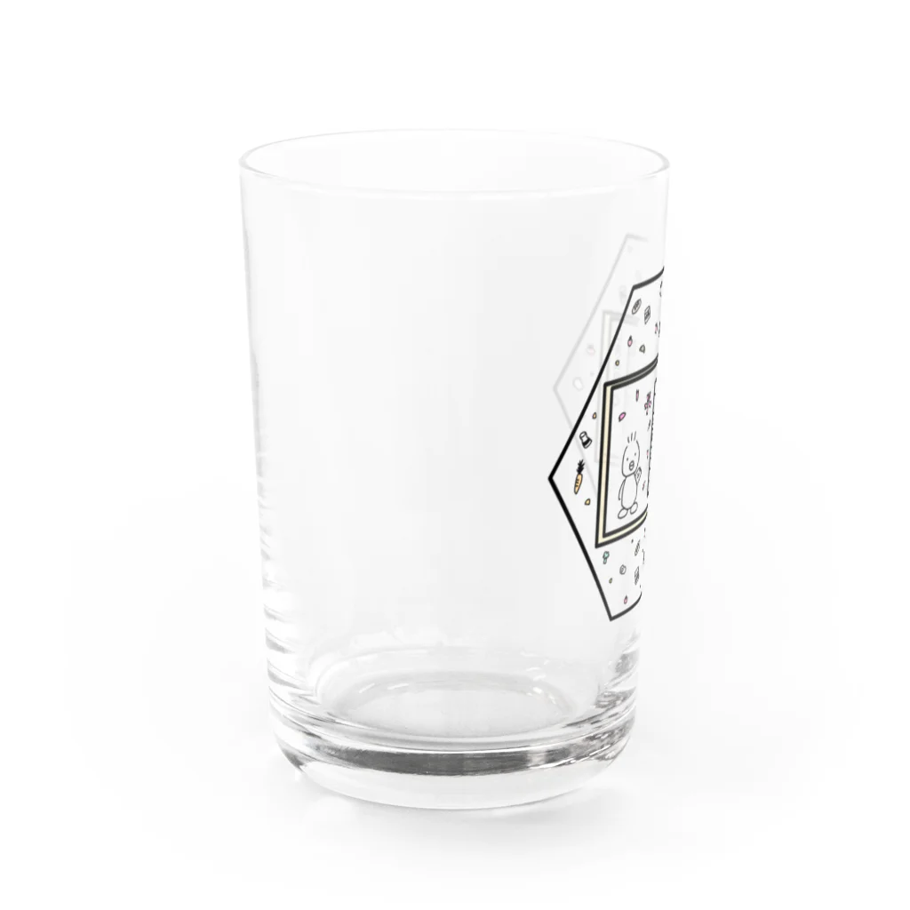 あひるちゃんのあひるちゃん×教室 Water Glass :left