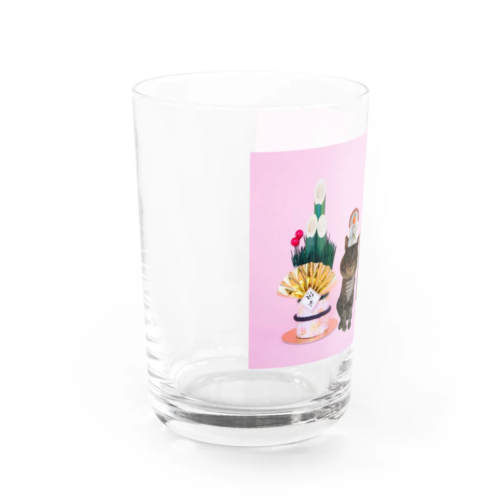 どんぐり屋別館のお正月 Water Glass :left