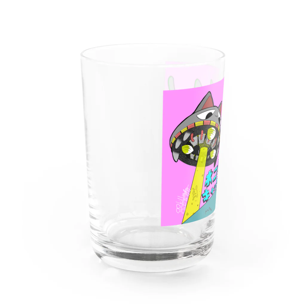 ぐのねこキャッチャー２　サイン入り Water Glass :left