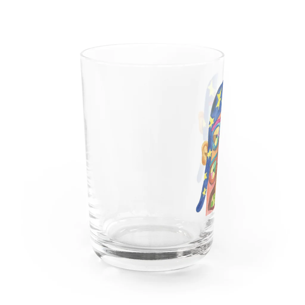 大雑把商会（ohzappa syoukai)のROCK・RIDERおやじ Water Glass :left