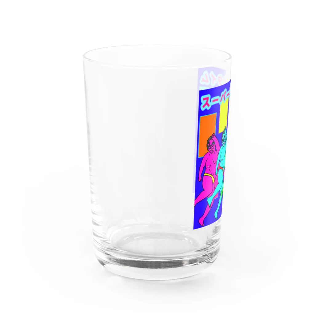 暗黒重機の暗黒君　フリー Water Glass :left