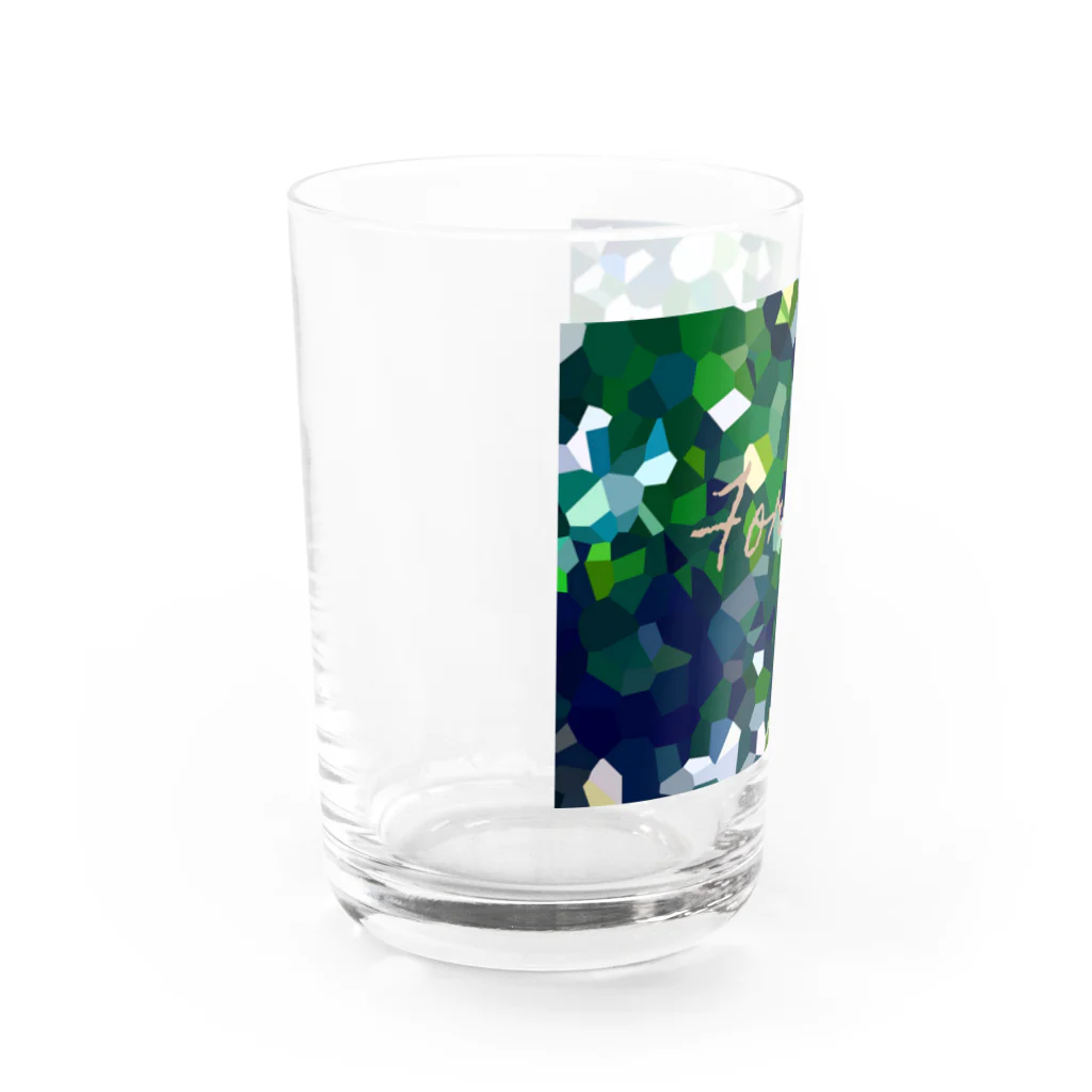 大畠クラフト部のMorimorimoriMori Water Glass :left