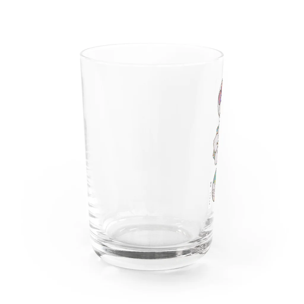 👦🧒ぼくらの華紋ーKAMONー のぼくの 華紋ーKAMONー Water Glass :left