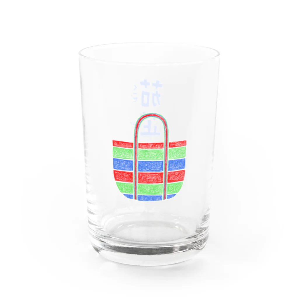 Bopomofoの台湾漁師網バッグ Water Glass :left