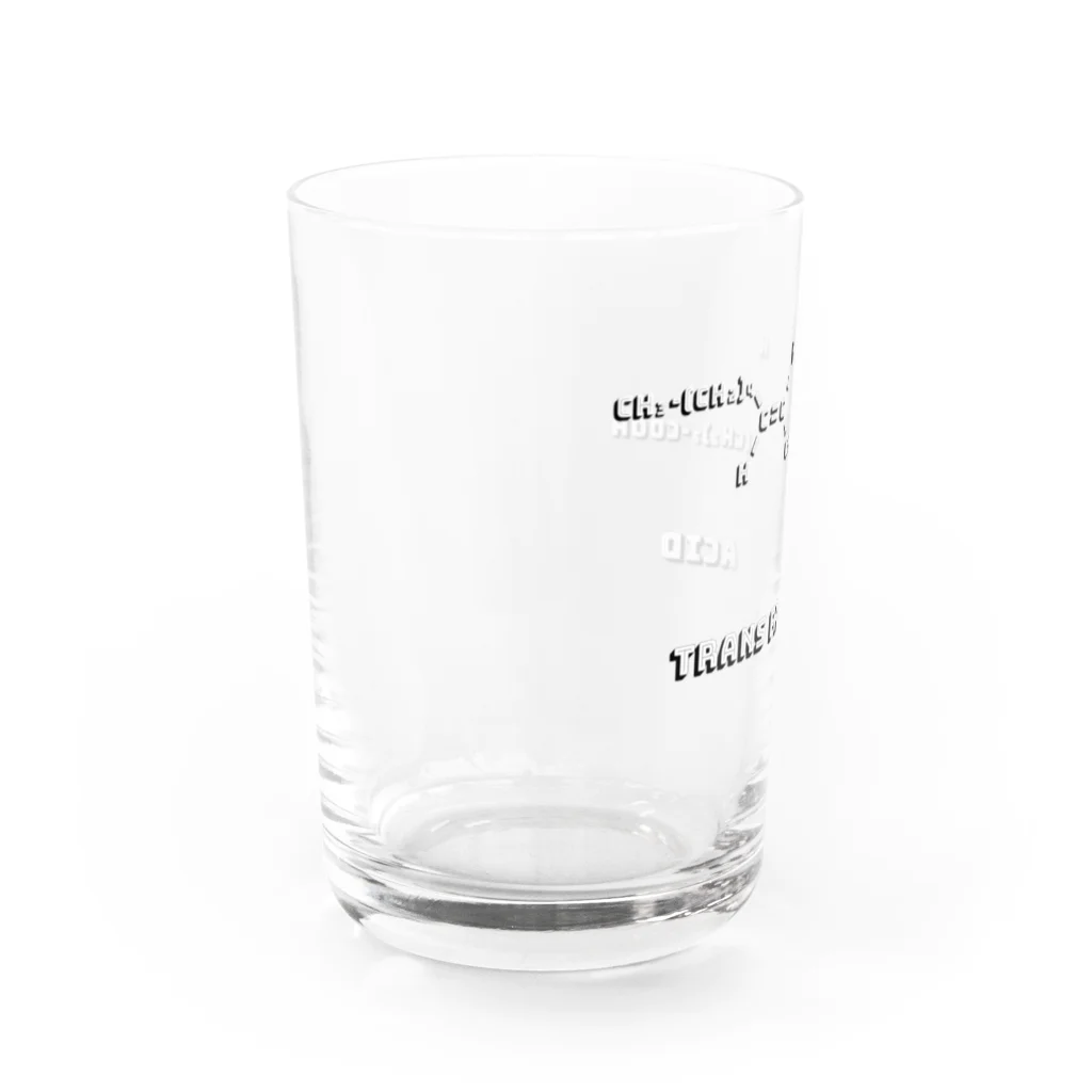 Stone_Moundのトランス脂肪酸の分子配列シリーズ Water Glass :left