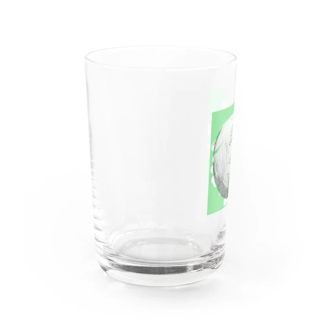 メルのヘビメタ Water Glass :left