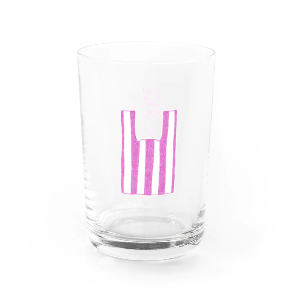 Bopomofoの台湾ビニール袋 Water Glass :left