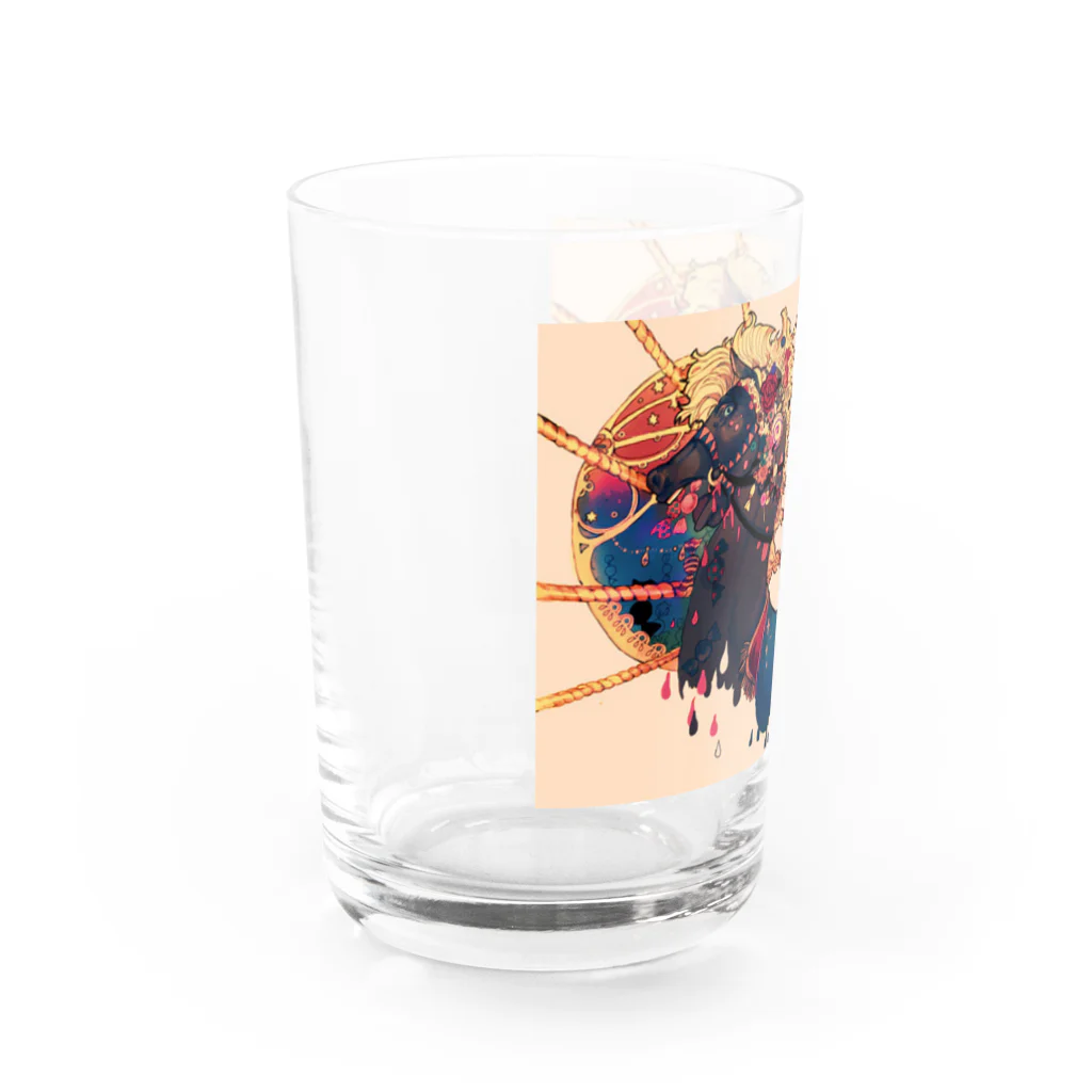 飴は噛むもの砕くもののキャンディカルーセル Water Glass :left