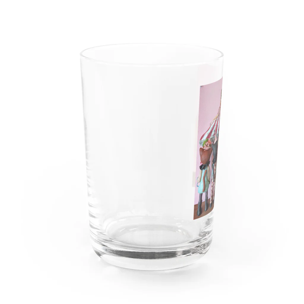 ＫＩＮＯＰＩ→Ｓ（キノピーズ）のサーカスごっこ(後ろ向き) Water Glass :left