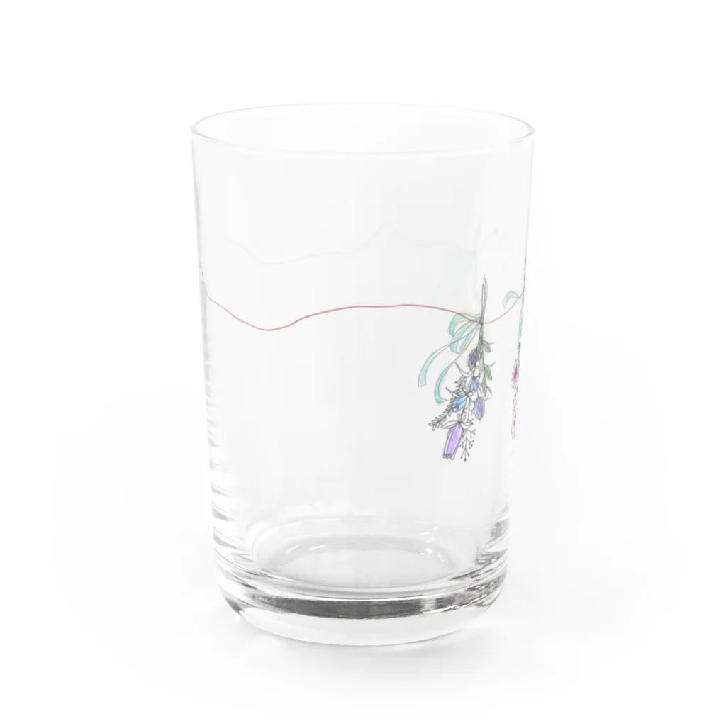 縁-enishi- 別館の'21 生誕記念 -colorful- Water Glass :left