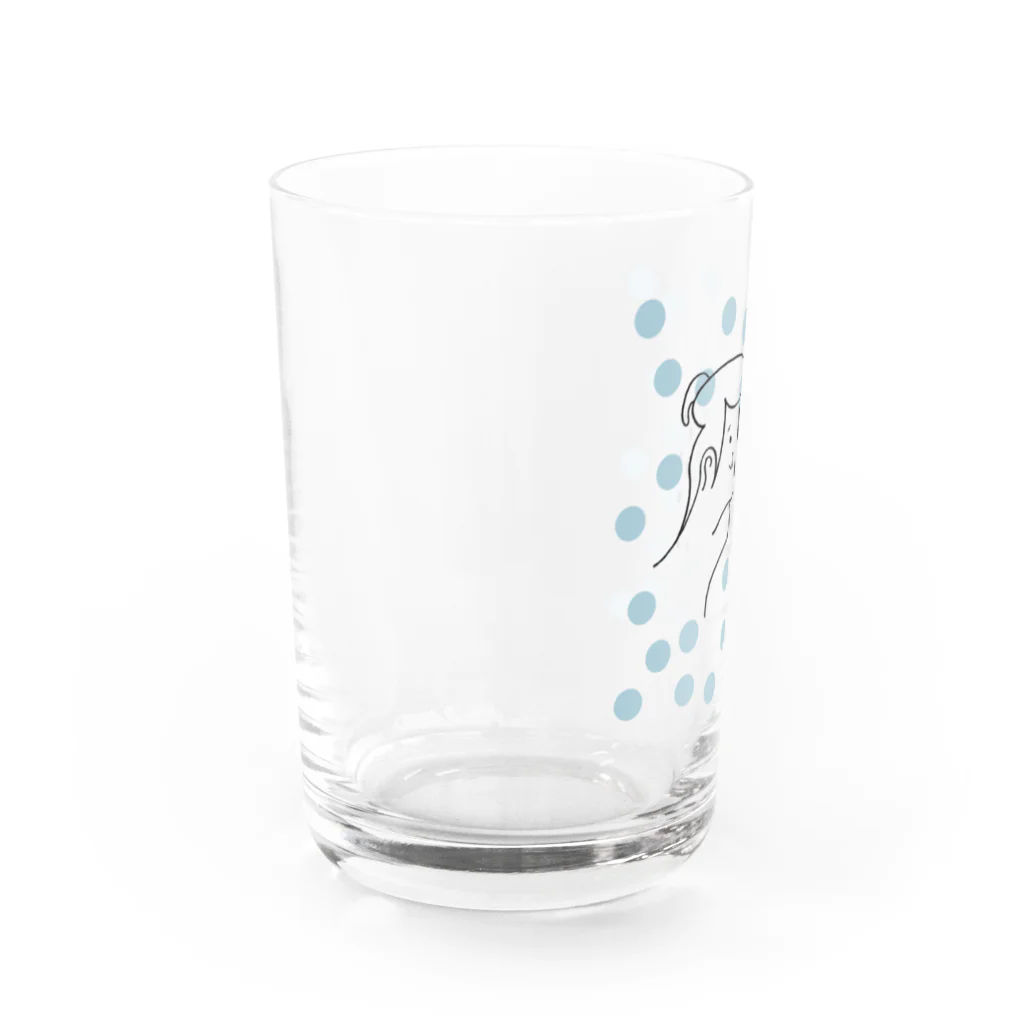 存微の雨季(粒粒) Water Glass :left