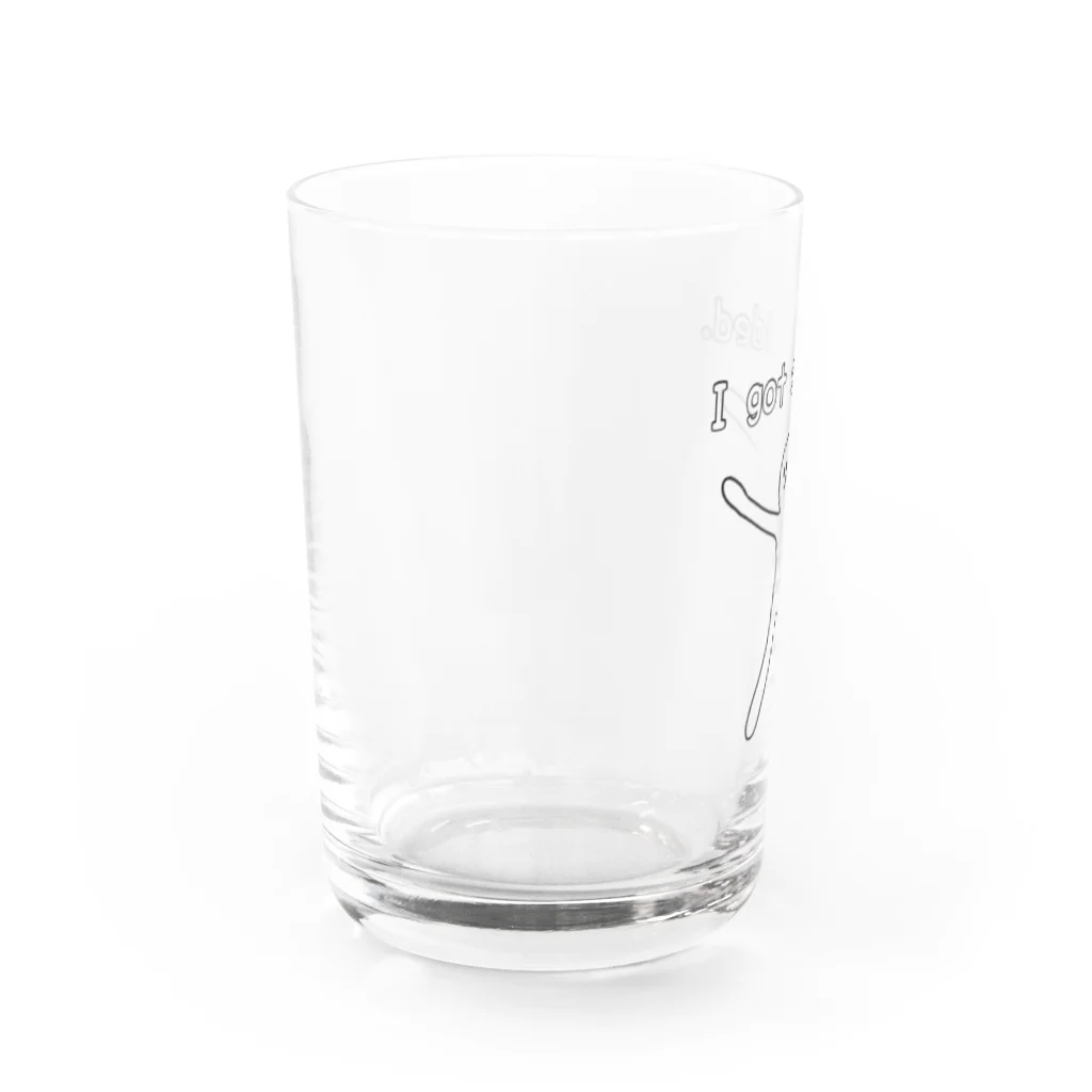 もぐもぐの怒られた！ Water Glass :left