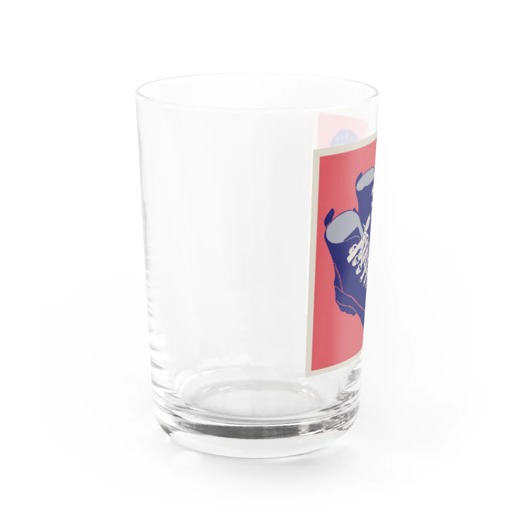 矢澤組のSUZURIのHAPPY SHOPPING Water Glass :left