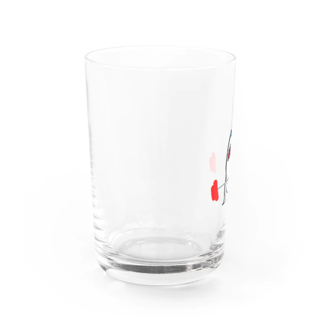 かいとのゆるトレ デッドリフト スクアーロ Water Glass :left