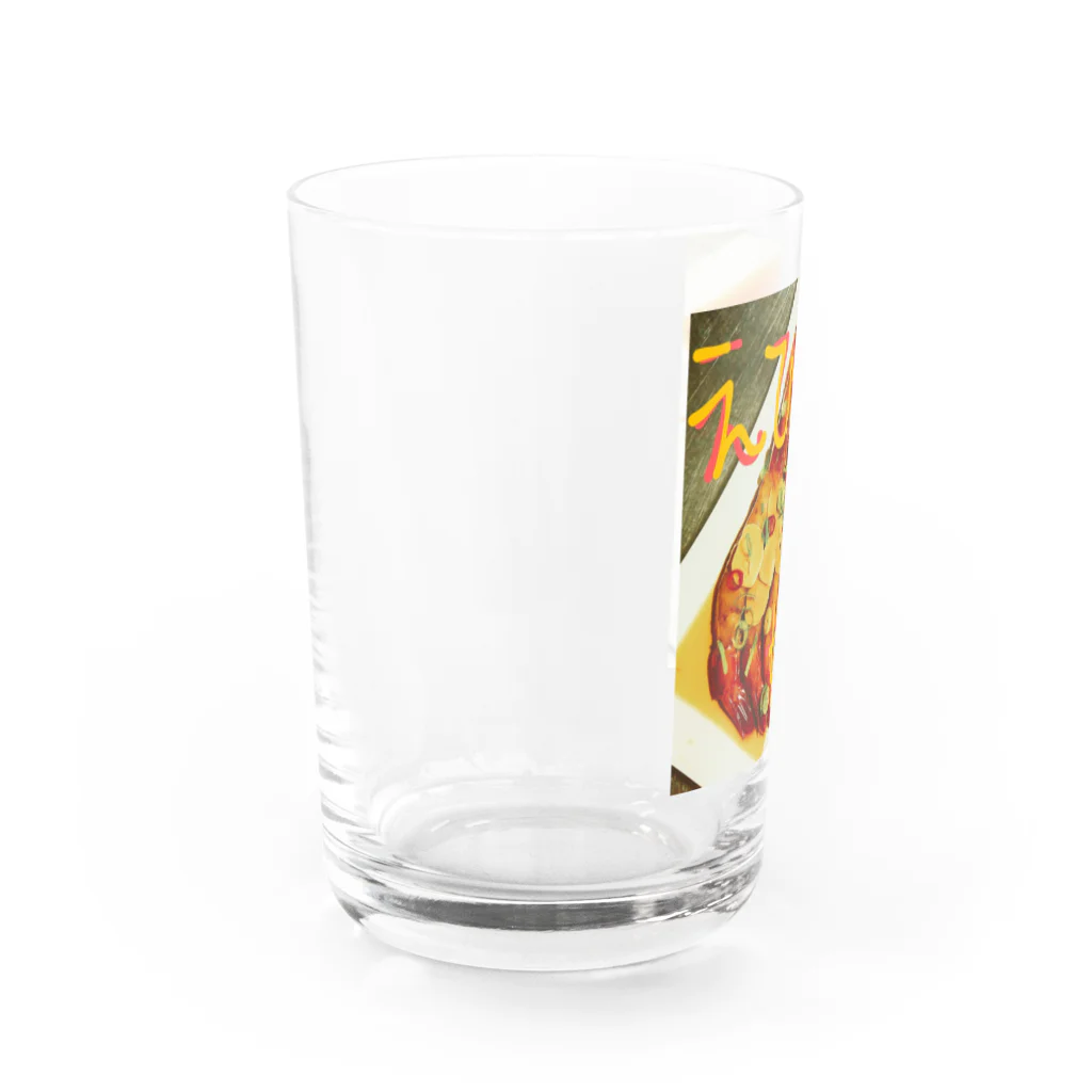 自由奔放のえび好き Water Glass :left