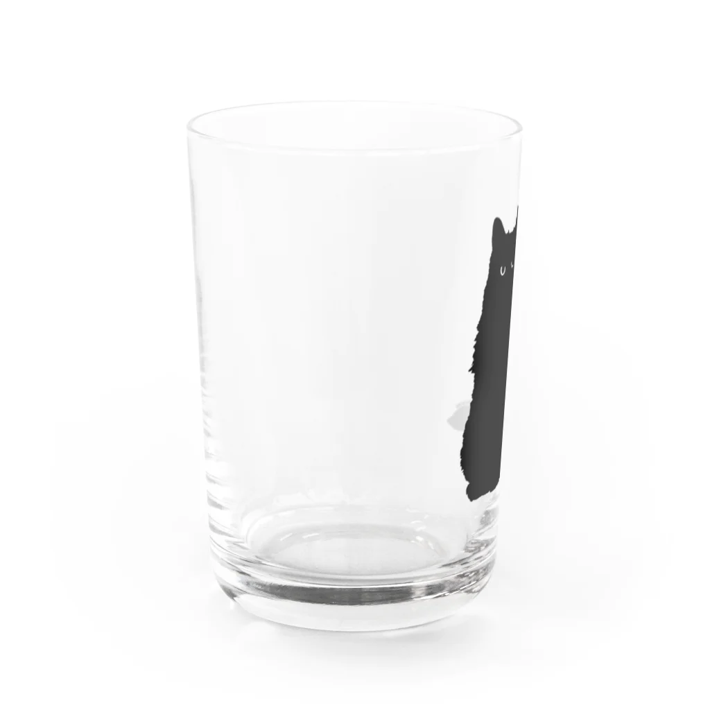 SAIWAI DESIGN STOREのクロネコこぶお Water Glass :left