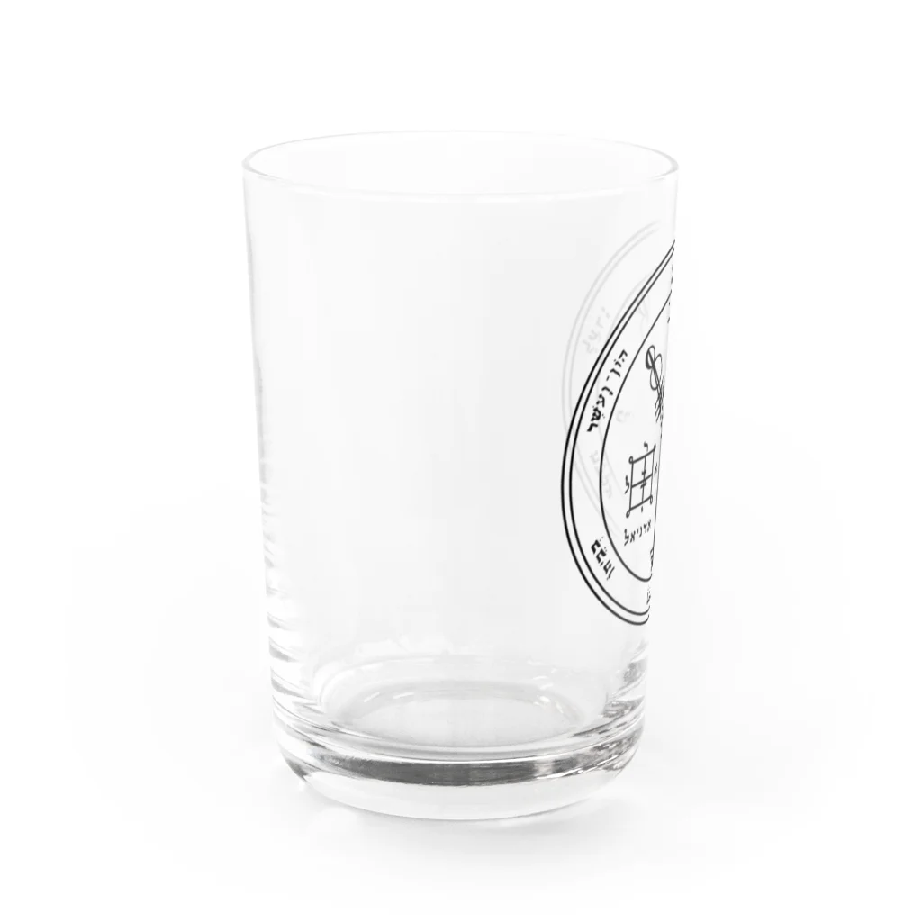 秋神屋の木星第四の護符 Water Glass :left