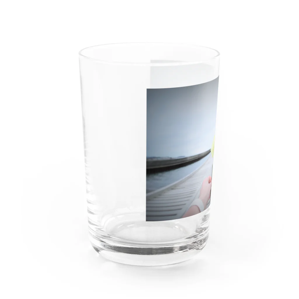 K-sampoのガラスのカーネーション（グラス） Water Glass :left