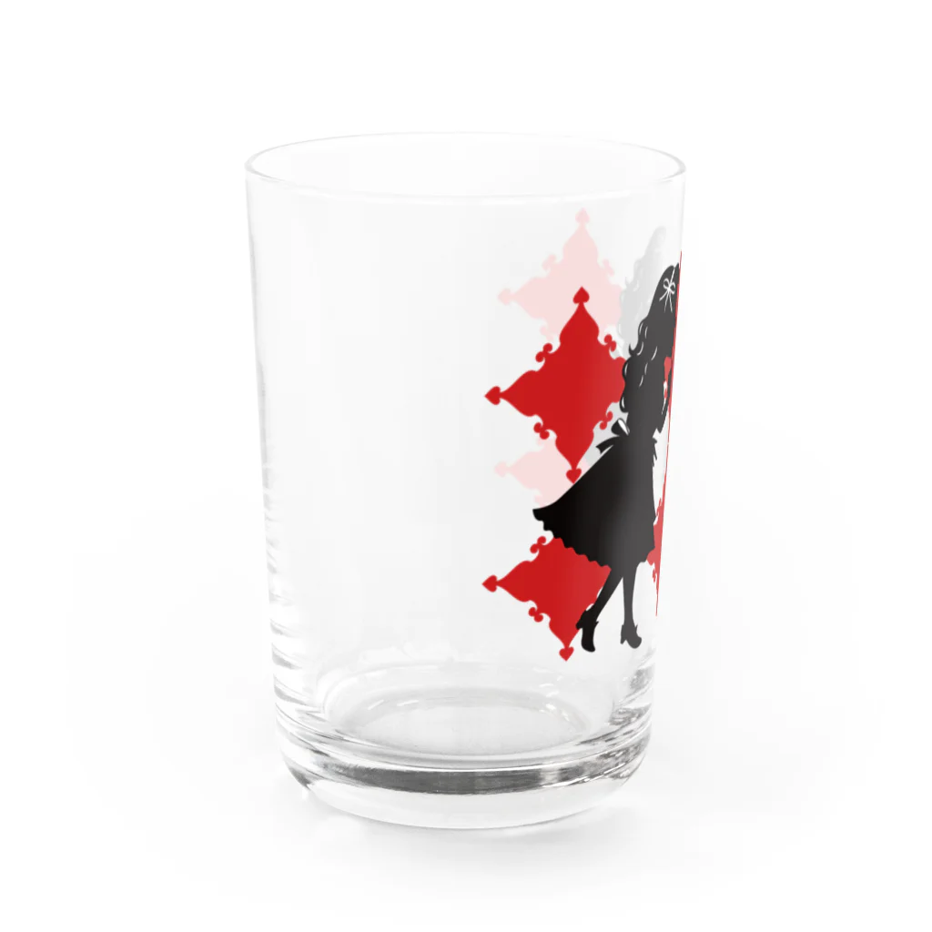 designer758のアリス　不思議の国のアリス Water Glass :left