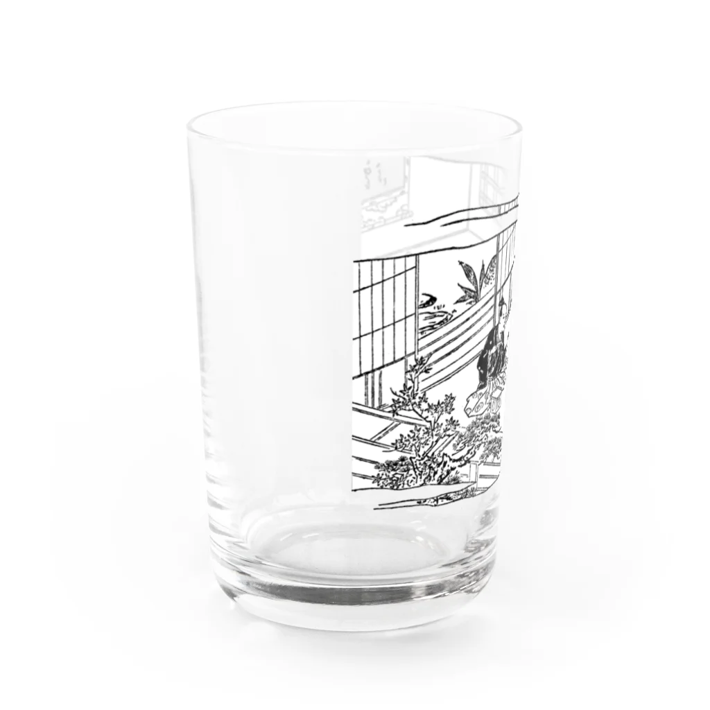 メディア木龍・谷崎潤一郎研究のつぶやきグッズのお店の蛇性の Water Glass :left