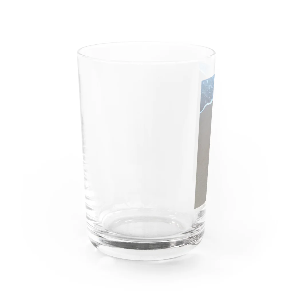 wanderlunderの波際のメガネ Water Glass :left