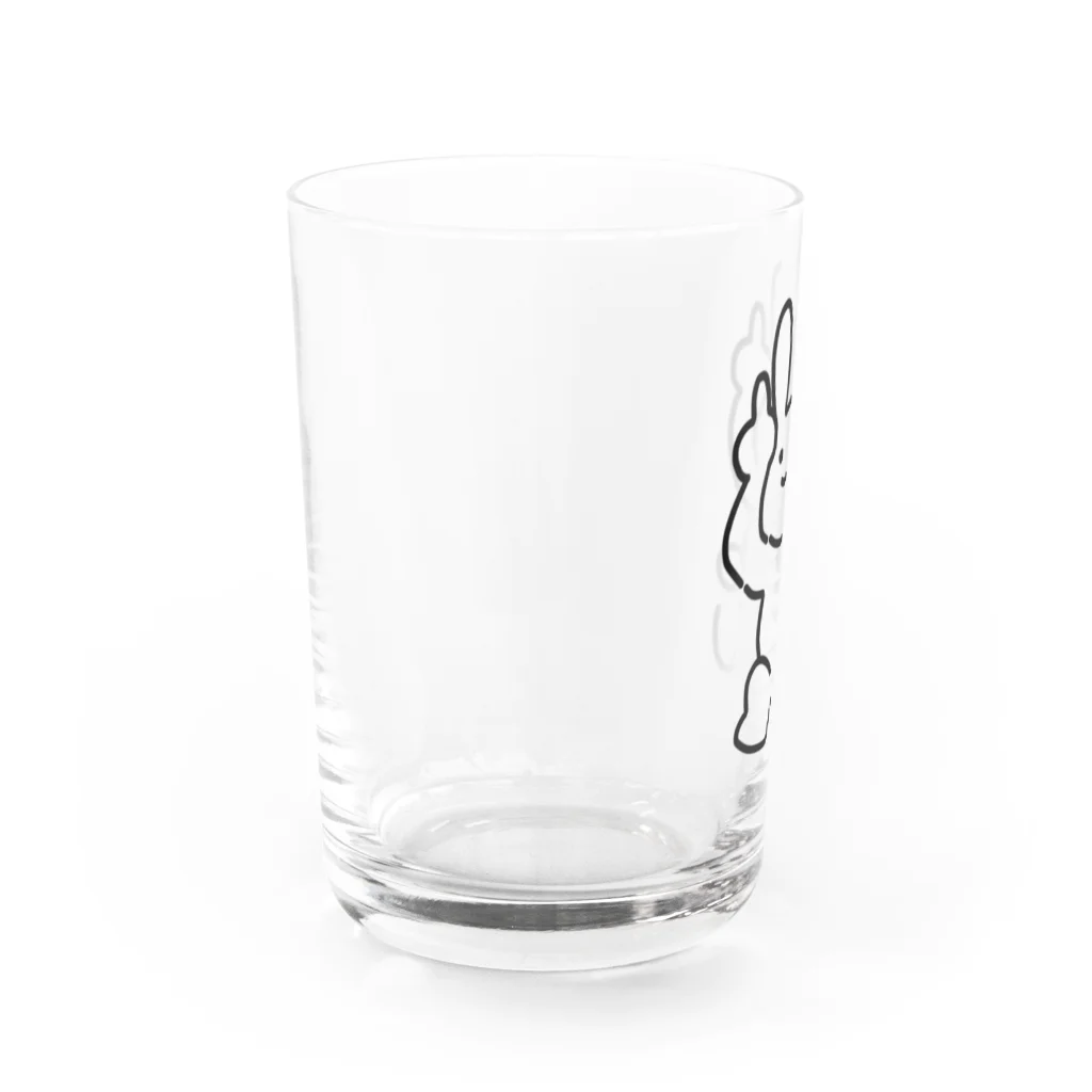 パッパラパーティのパリピのうさぎ Water Glass :left
