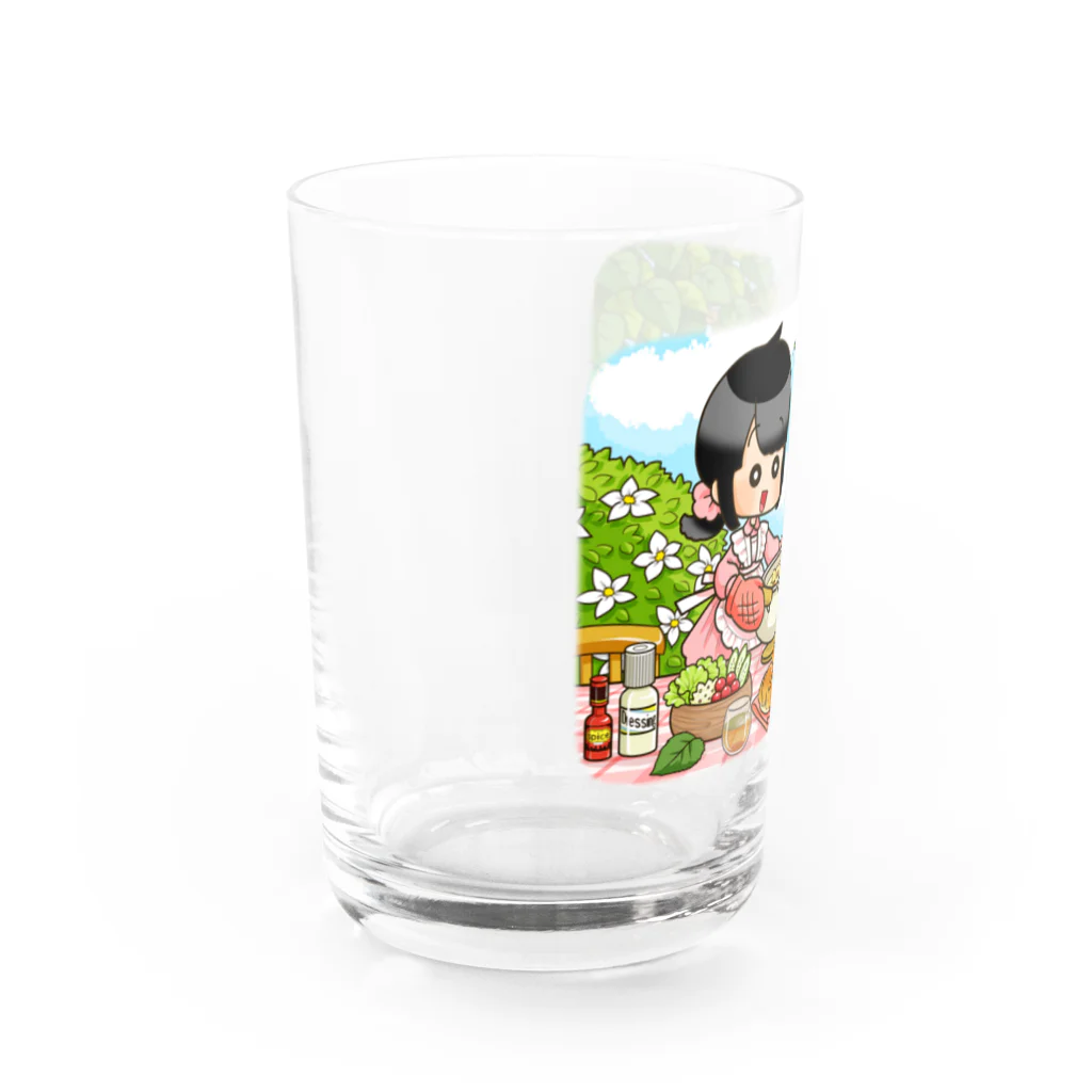 イノシシライフ INOsisiLIFEのふゆゆんとぼさいのの食卓 Water Glass :left