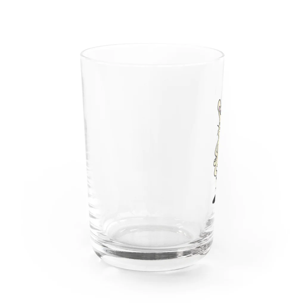 popokoroのｼﾞｬﾝﾋﾟﾝｸﾞﾗﾋﾞ Water Glass :left