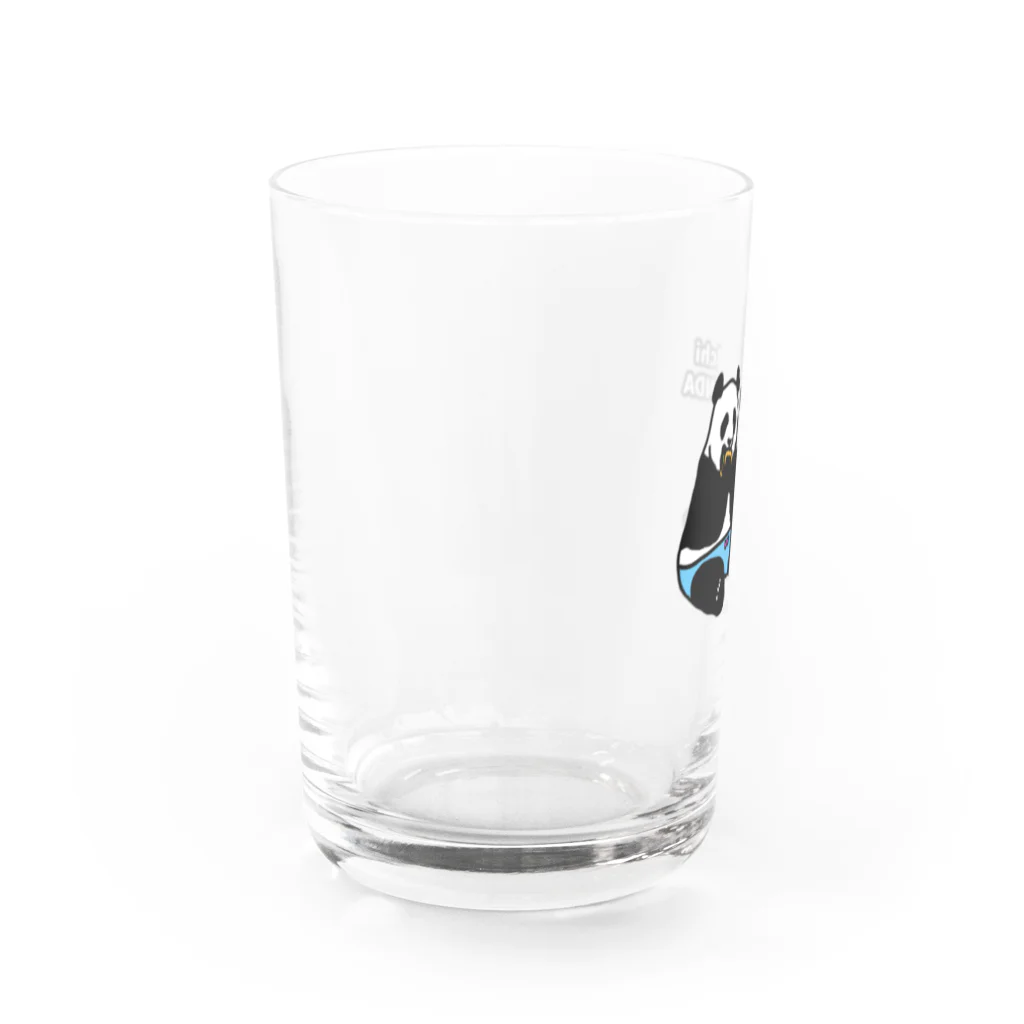 ひろりん星人のパンイチパンダ Water Glass :left