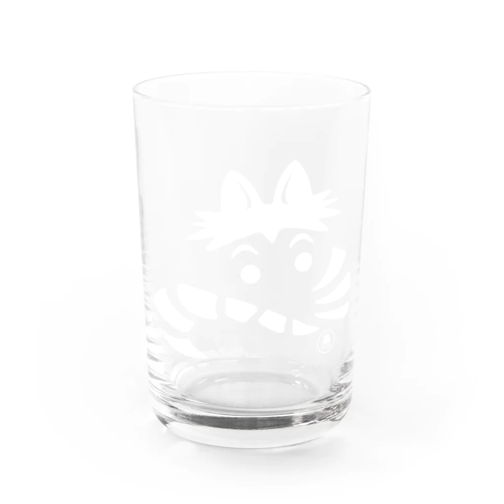 TSUMch aki.のあきにゃん Glass WHITE グラス左面