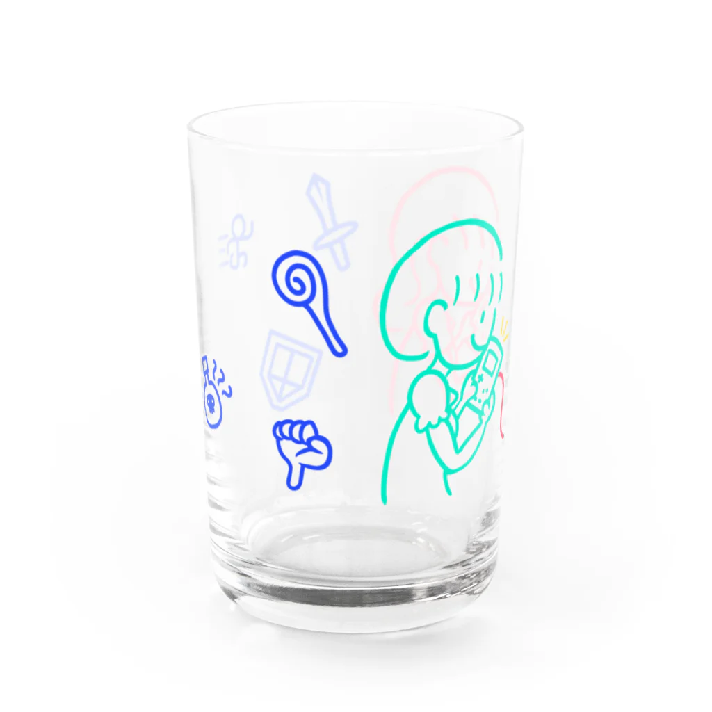 さぎょべあのトモダチとゲーム Water Glass :left