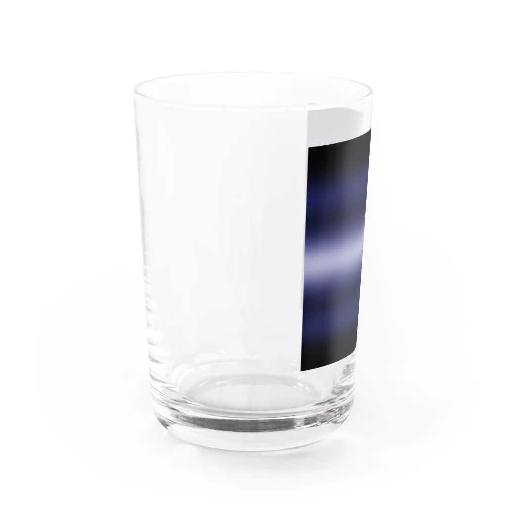 ぽぬぞぬのグラデーション　プライドフラッグ　レザー Water Glass :left