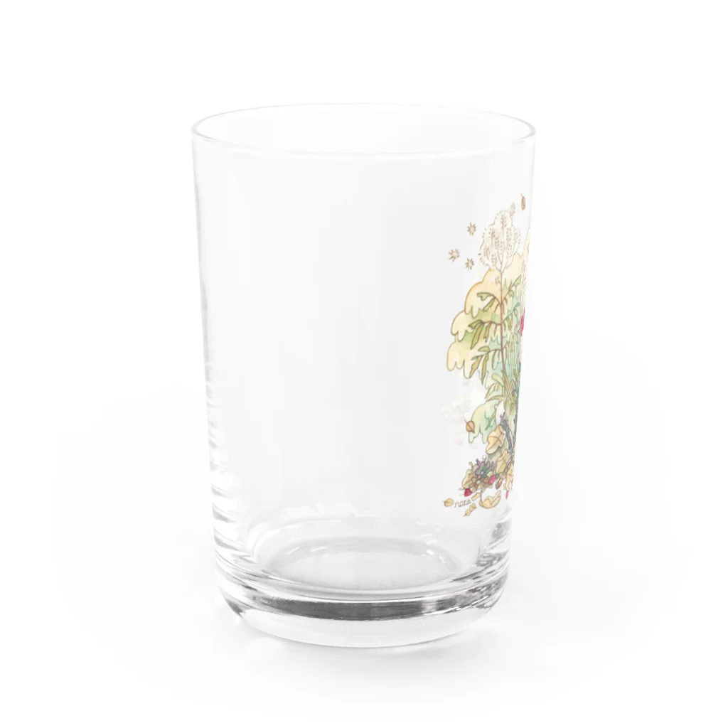 のらんちの冬支度 Water Glass :left