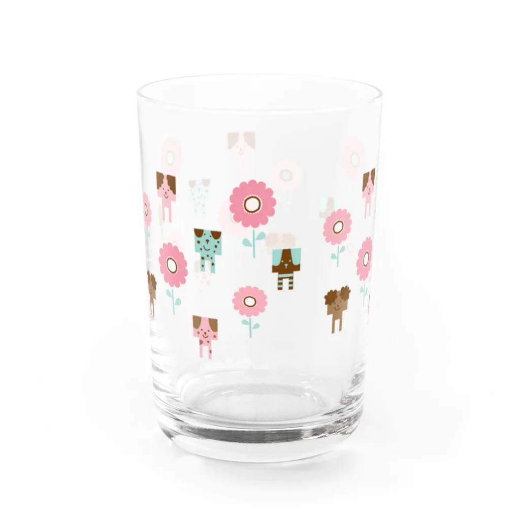 カレ　ミニョン　carre mignonのhana Water Glass :left