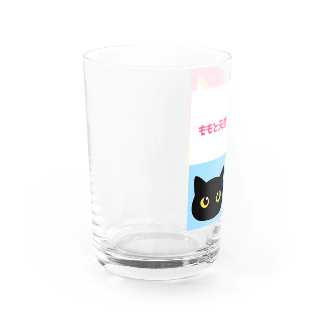 ももと天空のももと天空☆キュート Water Glass :left