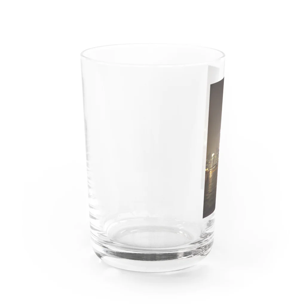 月華の夜上海 Water Glass :left