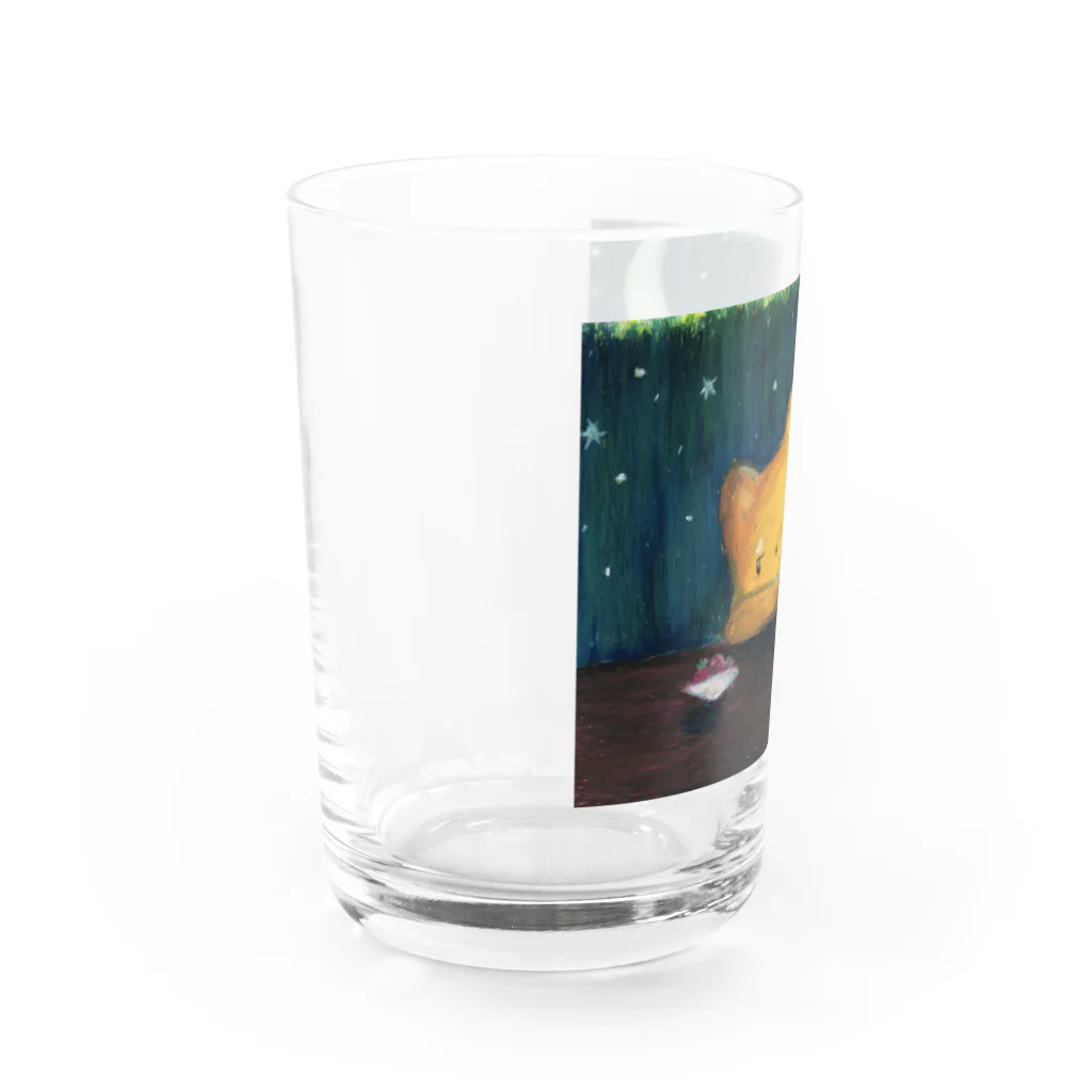 ももと天空のもも☆眠れぬ夜 Water Glass :left