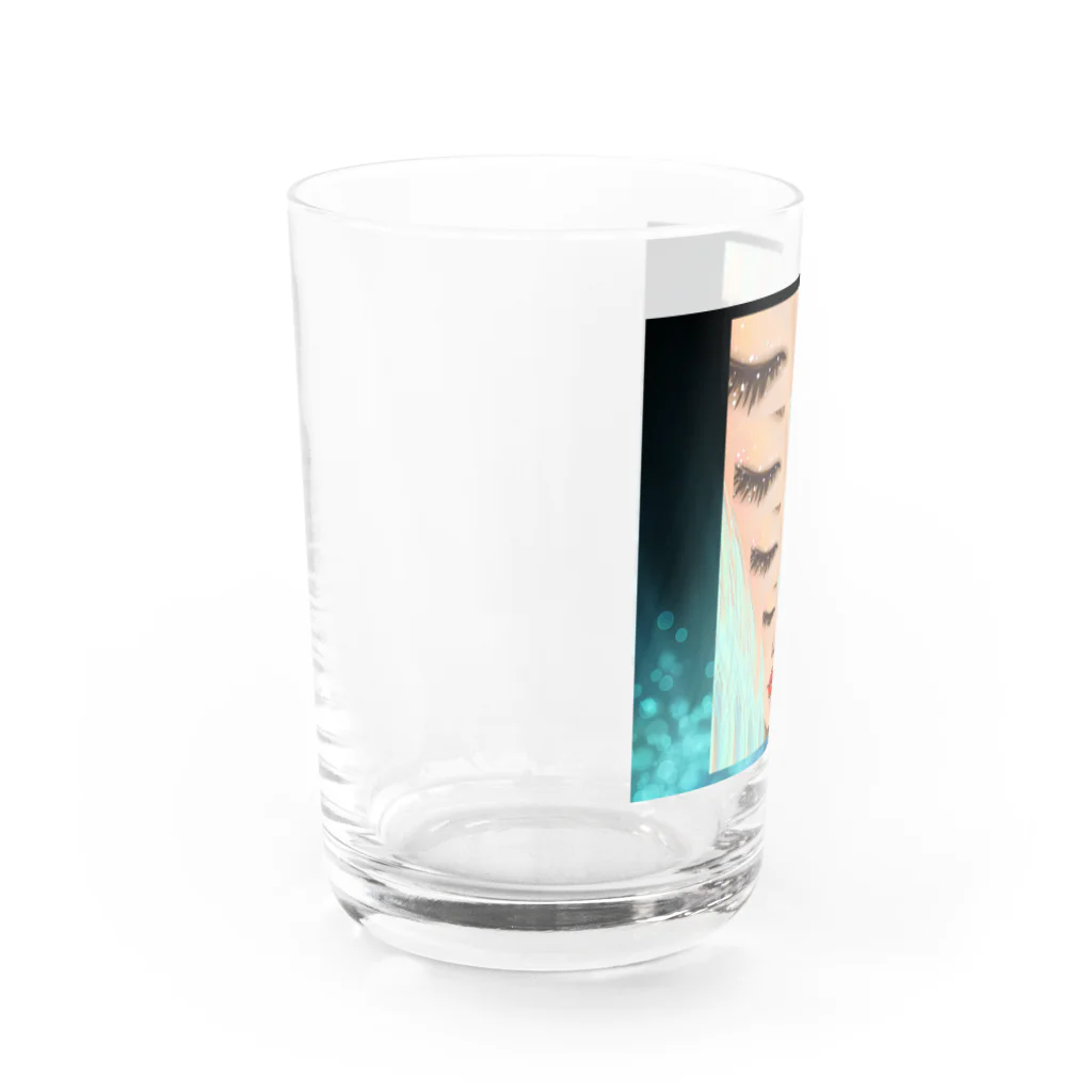 Ｍ✧Ｌｏｖｅｌｏ（エム・ラヴロ）の赤いくちびる💋 Water Glass :left