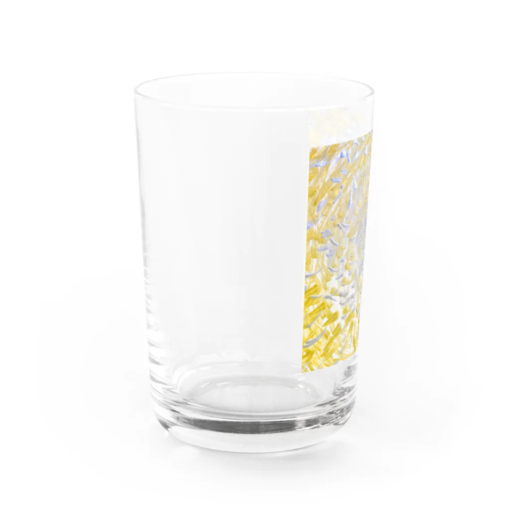 Art Prism -Nero-のマタハリ(太陽) Water Glass :left
