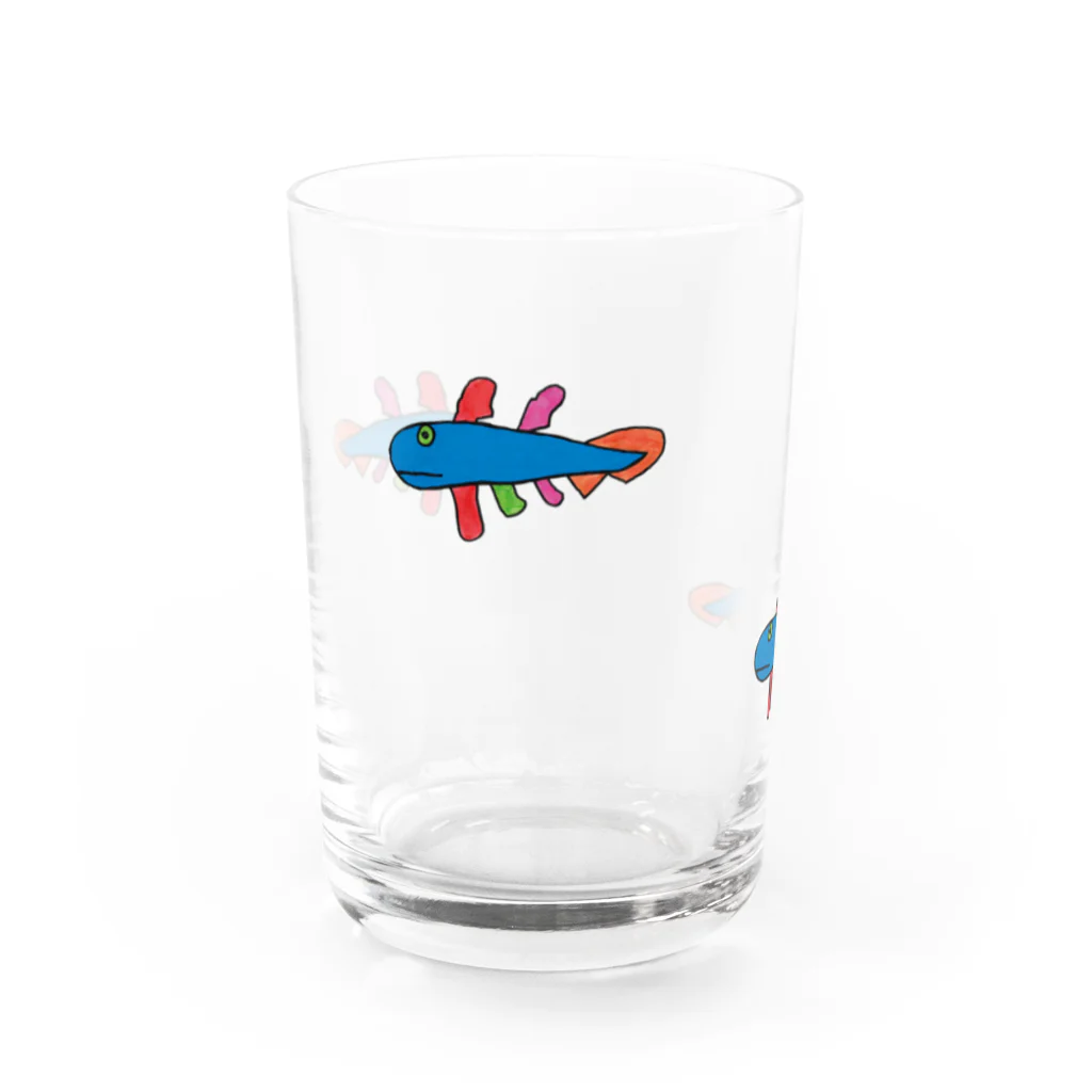 魚嶋ユウスケの魚嶋魚（UOSHIMAUO） Water Glass :left