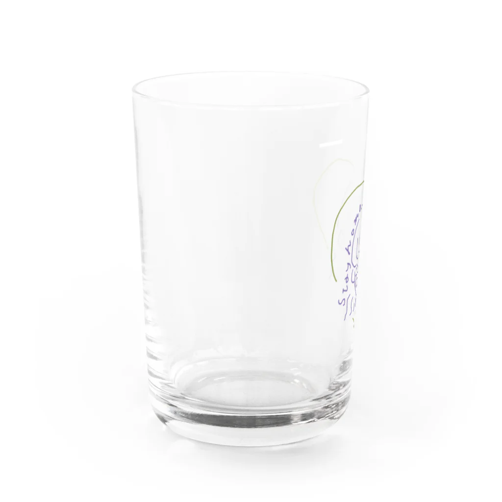 gdgdのmaskgirl Water Glass :left