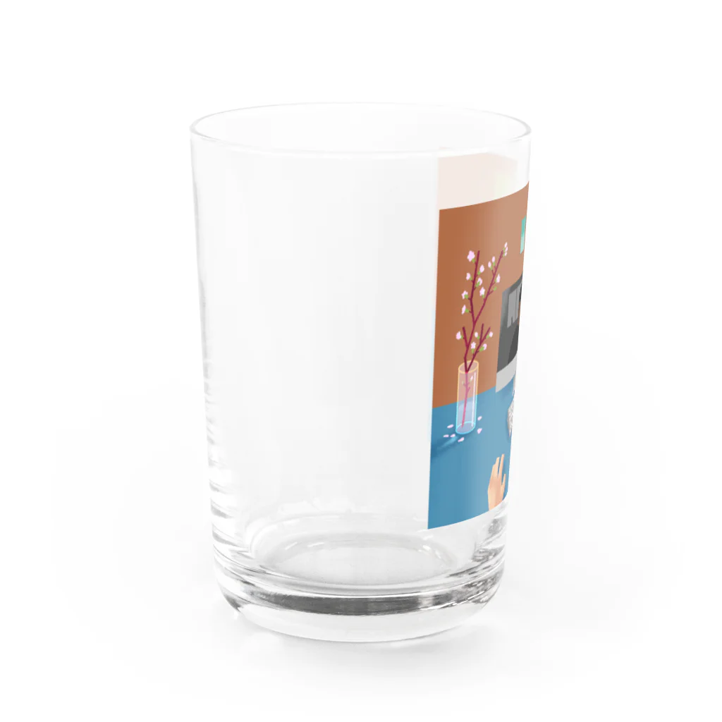 にしだまさひろの2021spring Water Glass :left