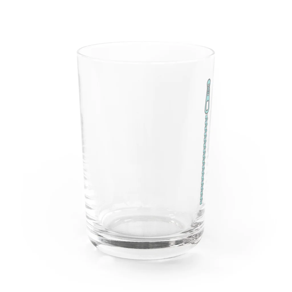 Twinkle-Sのじっぱーしりーず-あお Water Glass :left