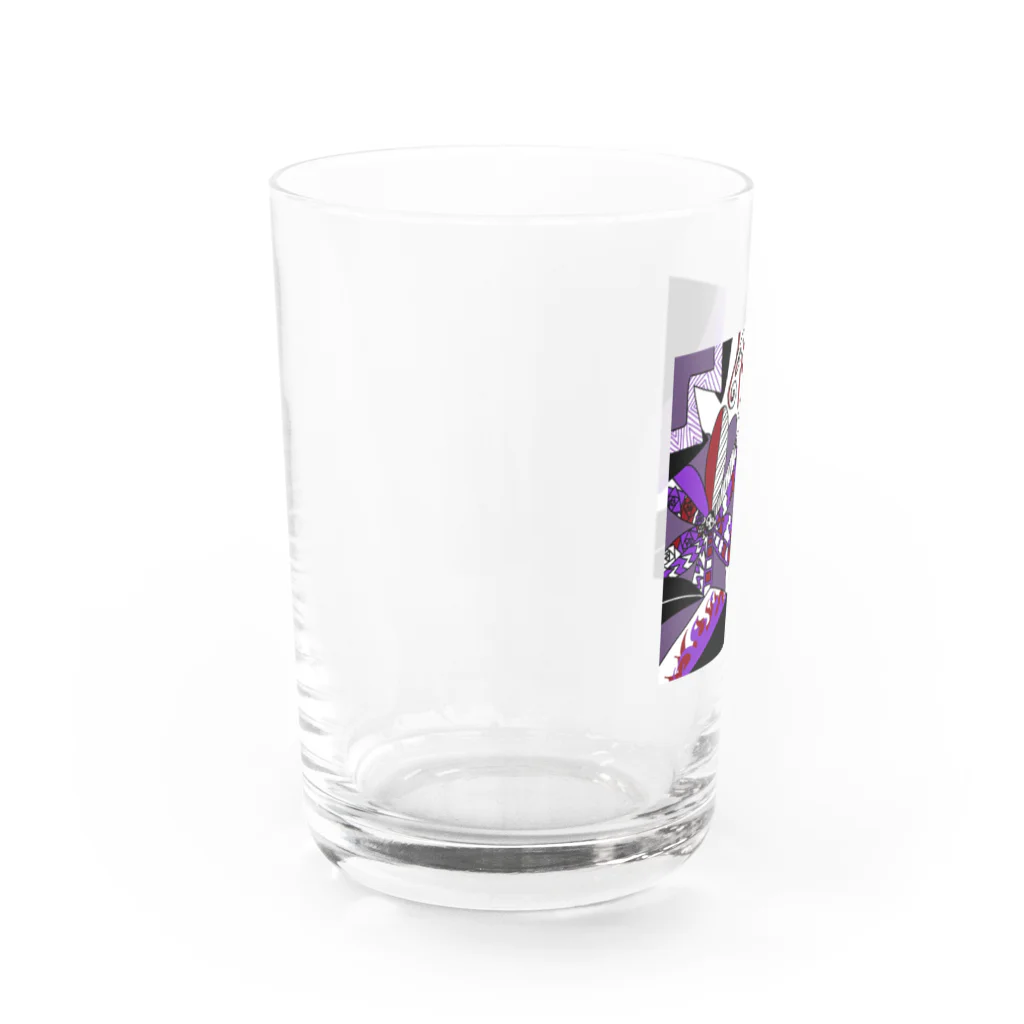 川沿い豆工房 出張所のメラもや Water Glass :left