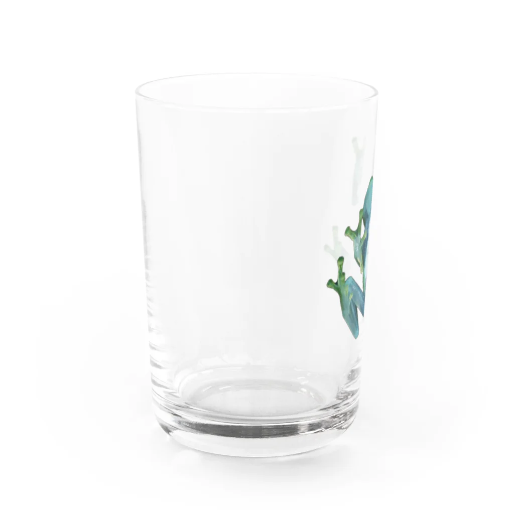 杏ちゃんのカエル Water Glass :left